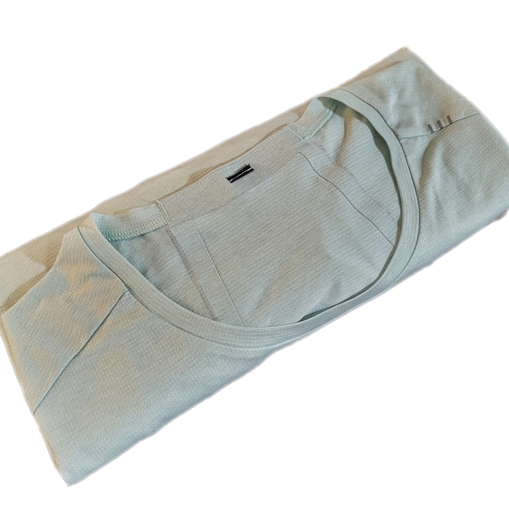 Lululemon \ Fast & Free SS T / XL / Heathered Delicate Mint - Picture 9 of 9